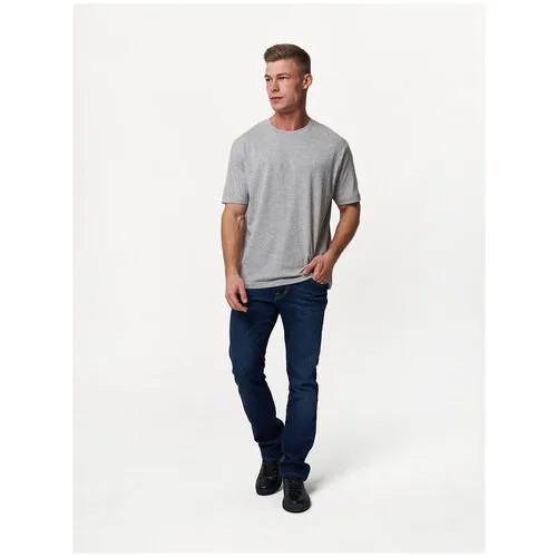 Футболка FUSER из органического хлопка Heather Grey