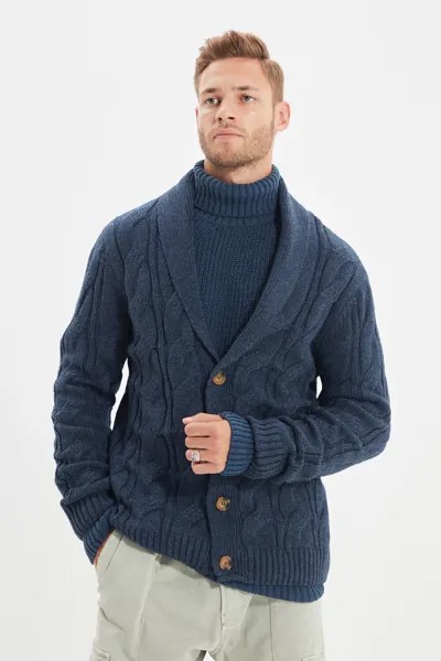 Кардиган мужской Trendyol TMNAW20HI0028 белый L