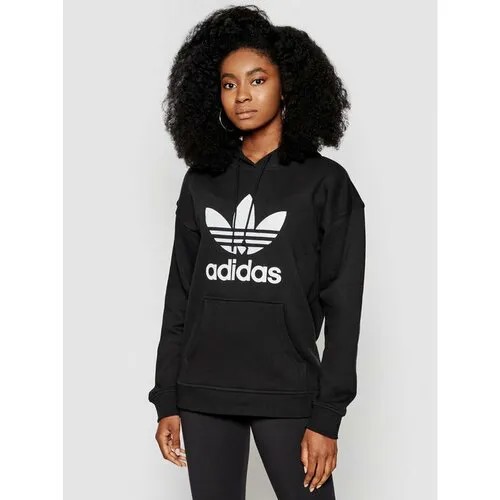 Худи adidas, размер 40 [FR], черный