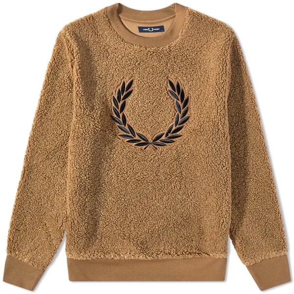 Толстовка Fred Perry Authentic Borg Fleece Crew Sweat