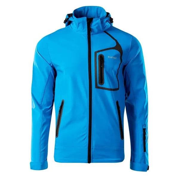 Спортивная куртка HI-TEC Nils softshell, синий
