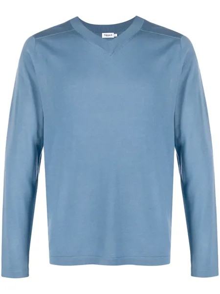 Filippa K джемпер Parker с V-образным вырезом