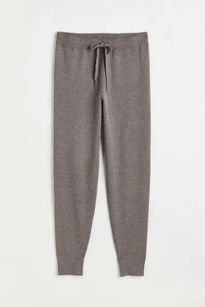 Спортивные брюки женские H&M 1009735003 серые L (доставка из-за рубежа)