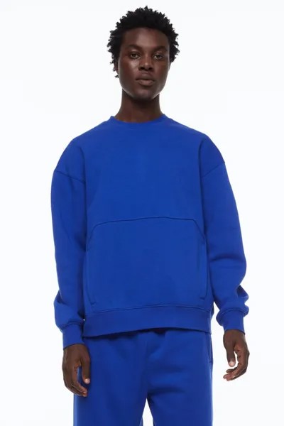 Свитшот мужской H&M 1114051003 голубой L (доставка из-за рубежа)