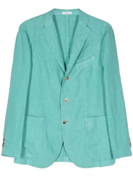 Однобортный пиджак K-Jacket Boglioli, зеленый