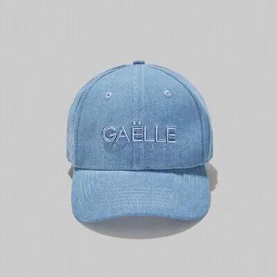 Женская кепка GAELLE Paris GBADP4357 Бейсболка IN Denim Blue с логотипом E2023