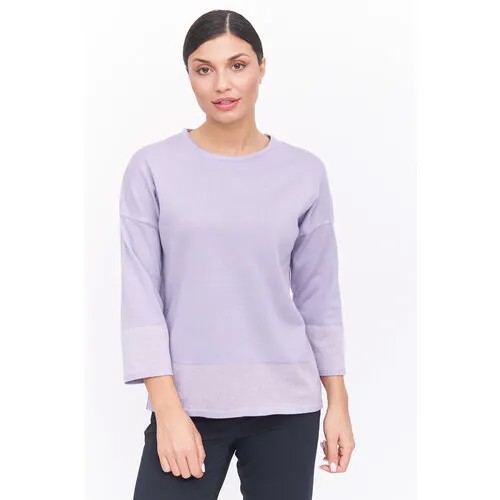 Джемпер Текстильная Мануфактура, размер 52, фиолетовый