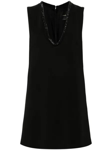 PINKO платье мини Gordes, черный