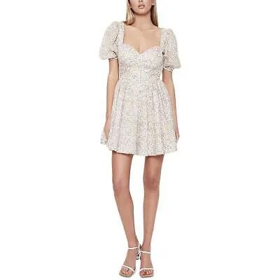 Женское вечернее платье Marlie из хлопка с цветочным принтом Bardot BHFO 6702