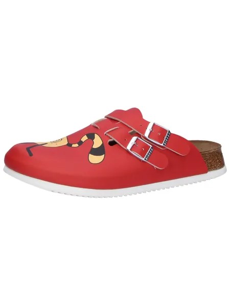 Тапочки Birkenstock Pantoletten Kay SL, цвет Katze rot