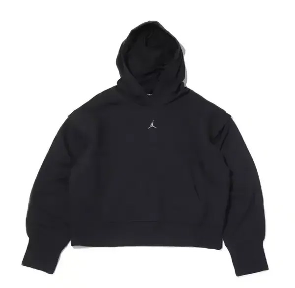 Толстовка (WMNS) Air Jordan Sport Fleece Hoodie Asia Sizing 'Black', черный