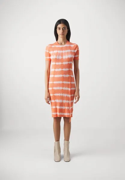 Свободное платье WOMENS DRESS PS Paul Smith, оранжевый