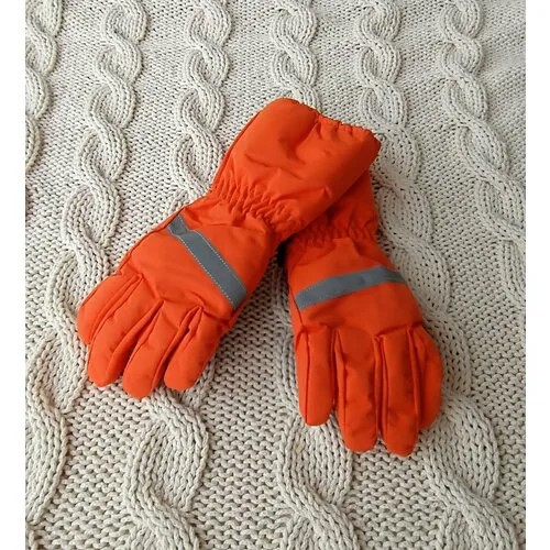 Перчатки , размер 2-5 лет, оранжевый