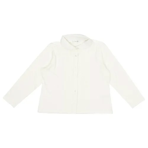 Школьная блуза Белый Слон, размер 164, бежевый