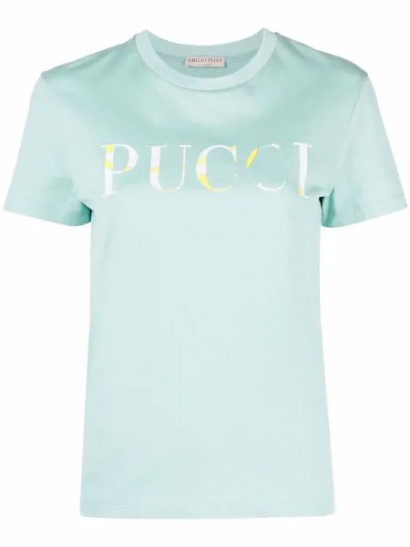 Emilio Pucci футболка с логотипом