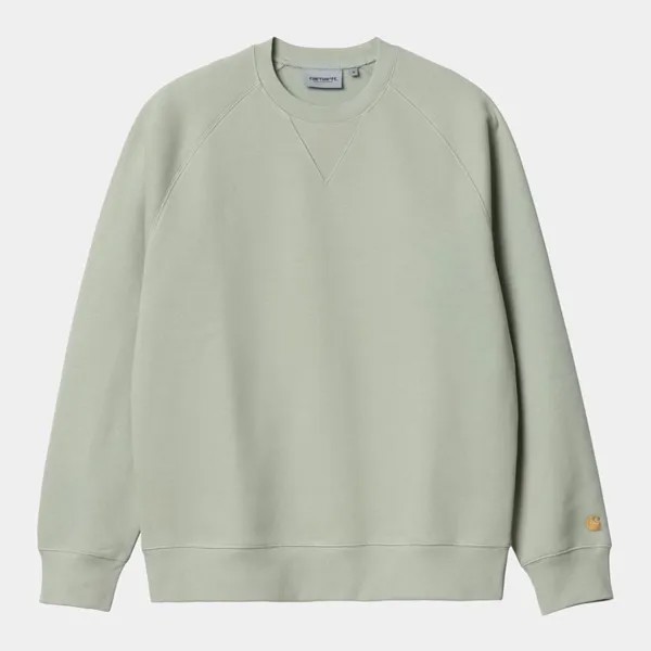 Свитшот CARHARTT WIP Chase Sweat Agave/Gold