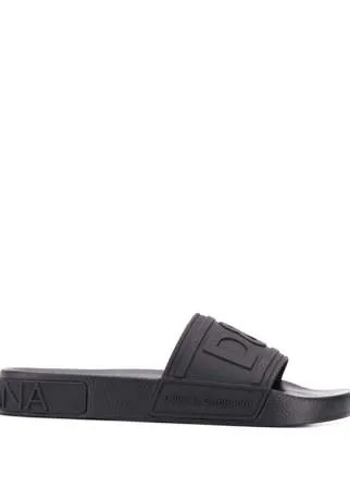 Dolce & Gabbana шлепанцы с логотипом