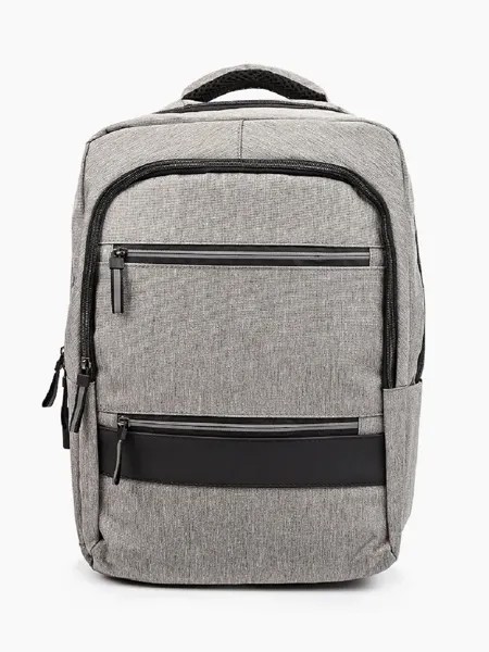 Рюкзак унисекс Rosedena back-46-2320 серый, 43х36х13 см