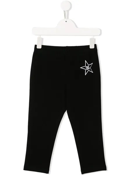 Dolce & Gabbana Kids легинсы с логотипом