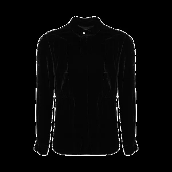 Рубашка Rick Owens Fogpocket Long-Sleeve 'Black', черный