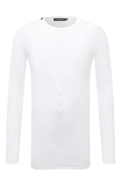 Хлопковый лонгслив Dolce & Gabbana