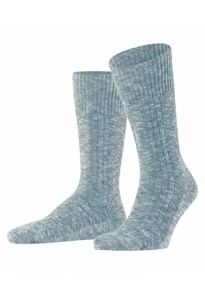 Носки НОСКИ CARVED PILE BOOT SOCK FALKE, arcticblue