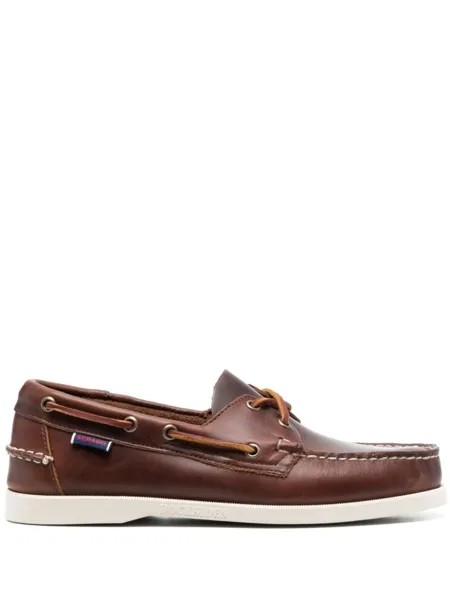 Sebago топсайдеры Docksides Portland, коричневый