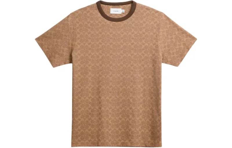 Футболка унисекс COACH, цвет Brown