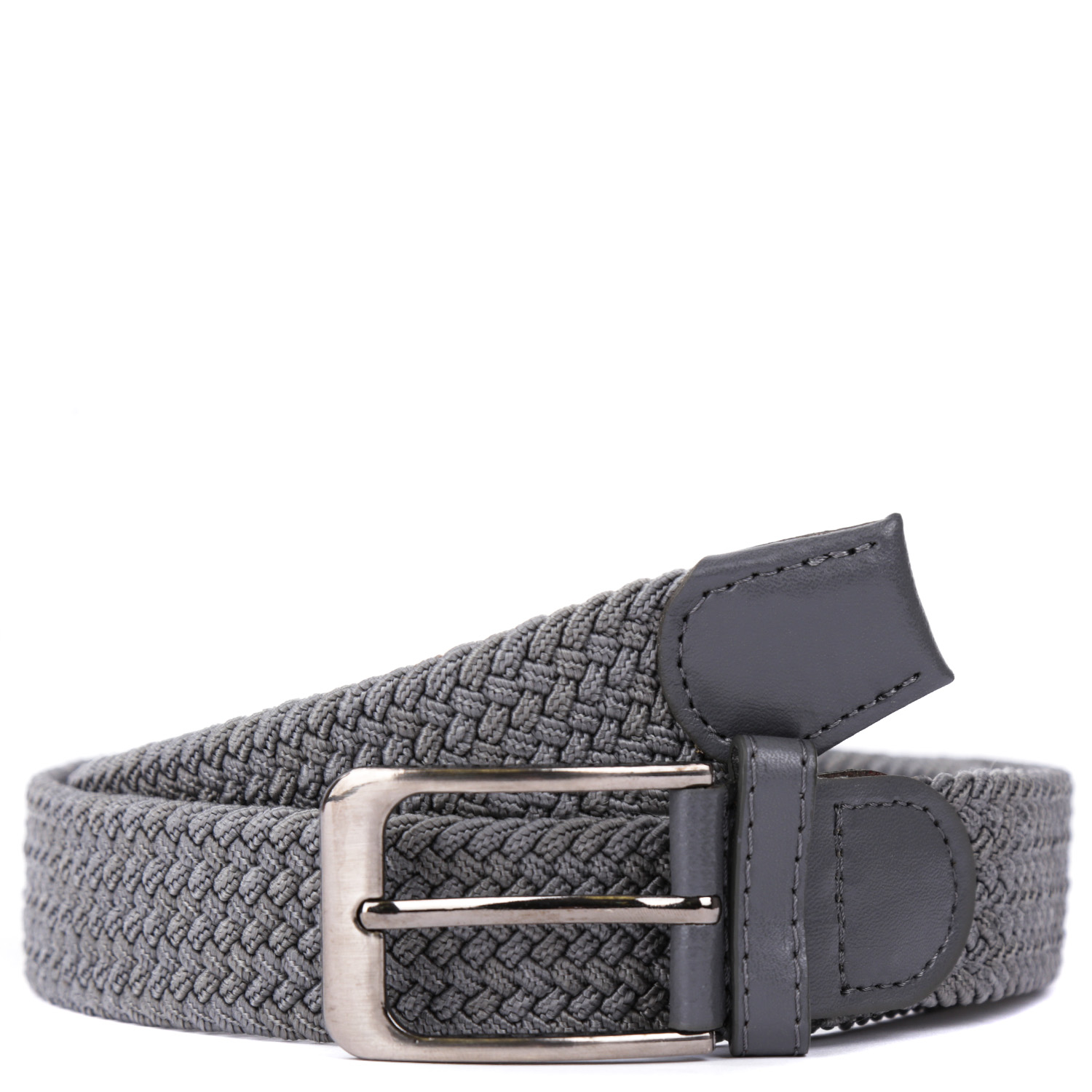 Ремень унисекс FABRETTI FR119PU-3 серый, 110 см
