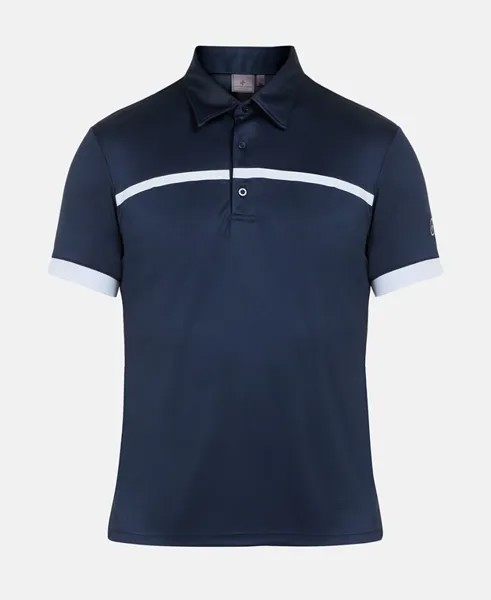 Функциональная рубашка-поло Cross Sportswear, темно-синий
