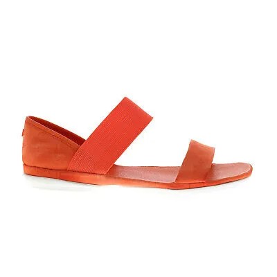 Camper Right Nina 21735-059 Женские Оранжевые Замшевые Сандалии Slip On Strap Обувь 10