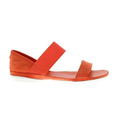 Camper Right Nina 21735-059 Женские Оранжевые Замшевые Сандалии Slip On Strap Обувь 10