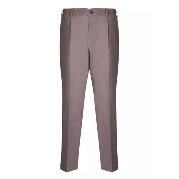 Брюки cotton trousers Dell'Oglio, серый