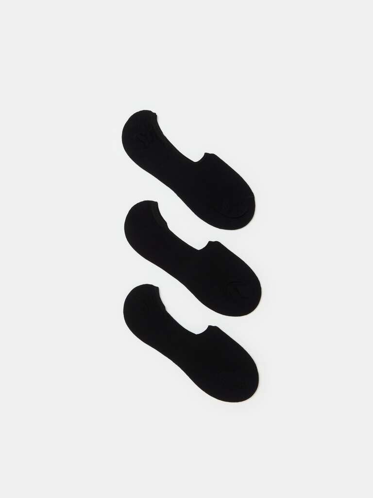 Эластичные носки для обуви из трех пар Ovs, цвет black