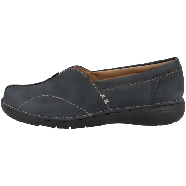 Шлепанцы Clarks Un Loop Stride, темно-синий