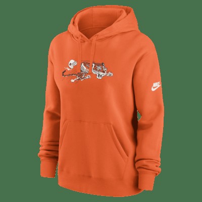 Худи Nike Cincinnati Bengals Club, оранжевый