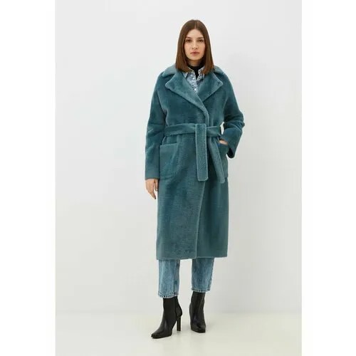 Пальто Louren Wilton, размер 46, бирюзовый