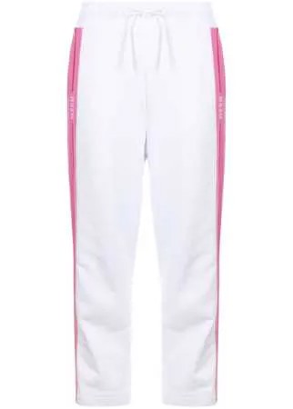 MSGM укороченные спортивные брюки с логотипом