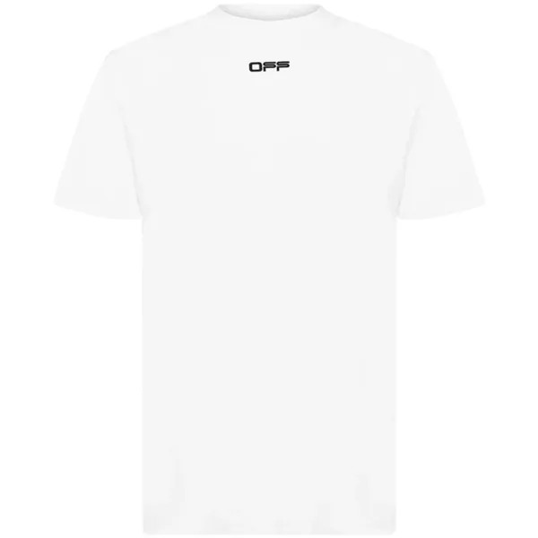 Белая спортивная футболка Arrow Outline Off-White, белый