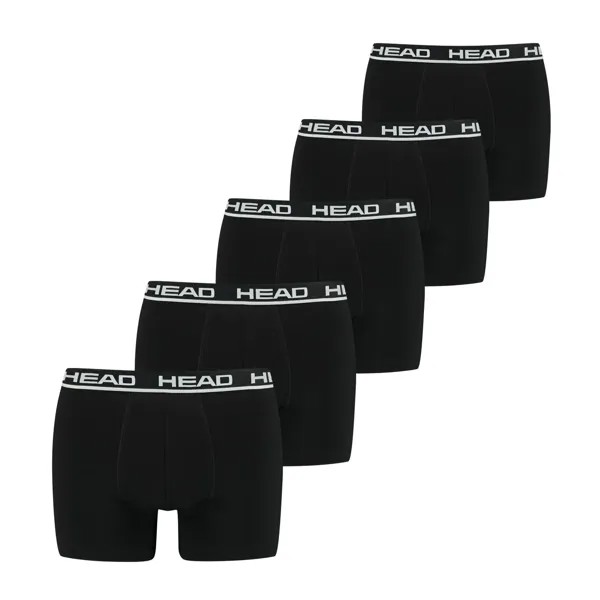 Боксеры HEAD Trunk ECOM 5 шт, черный