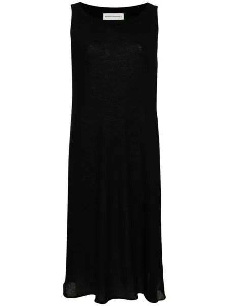 Extreme cashmere n°364 Платье миди Mia, черный