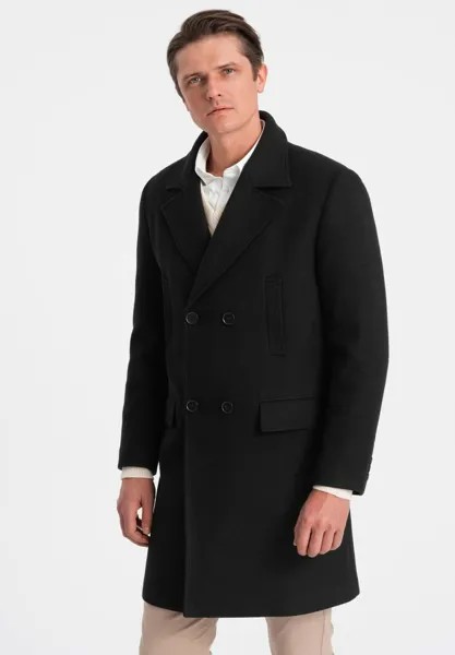 Короткое пальто Ombre, цвет black