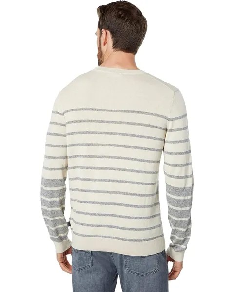 Свитер 7 For All Mankind Normandy Stripe Sweater, цвет Oatmeal Storm