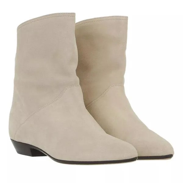 Сапоги solvan ankle boots suede leather Isabel Marant, бежевый