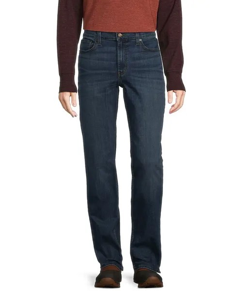 Джинсы L.L.Bean Beanflex Jean стандартной спортивной посадки, синий