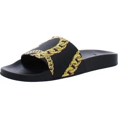 Женские черные сандалии без шнурков Versace 36.5 Medium (B,M) BHFO 4195