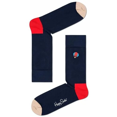 Носки унисекс Embroidery Dog Sock, темно-синий, 25