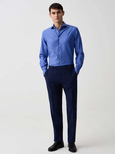 Рубашка стандартного кроя, цвет blu bluette
