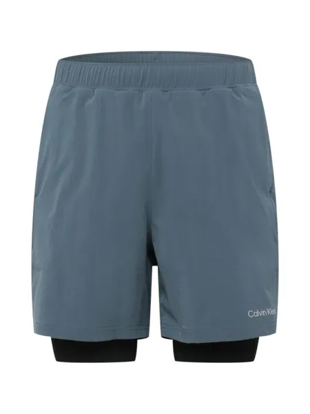 Обычные тренировочные брюки Calvin Klein Sport, пыльный синий
