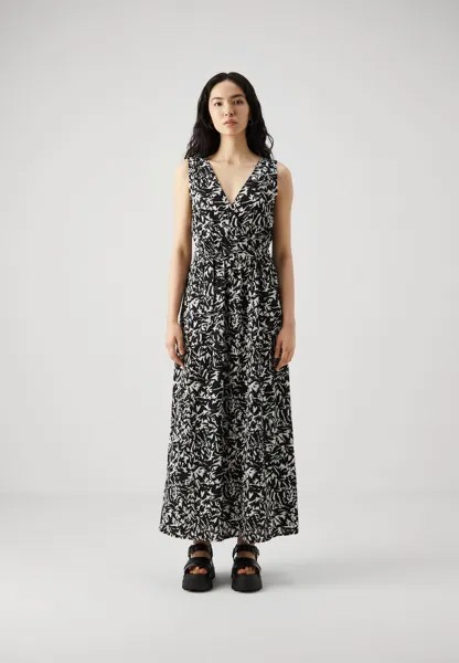 Платье макси ONNLOVA LIFE LUX FIA DRESS Only Tall, черный